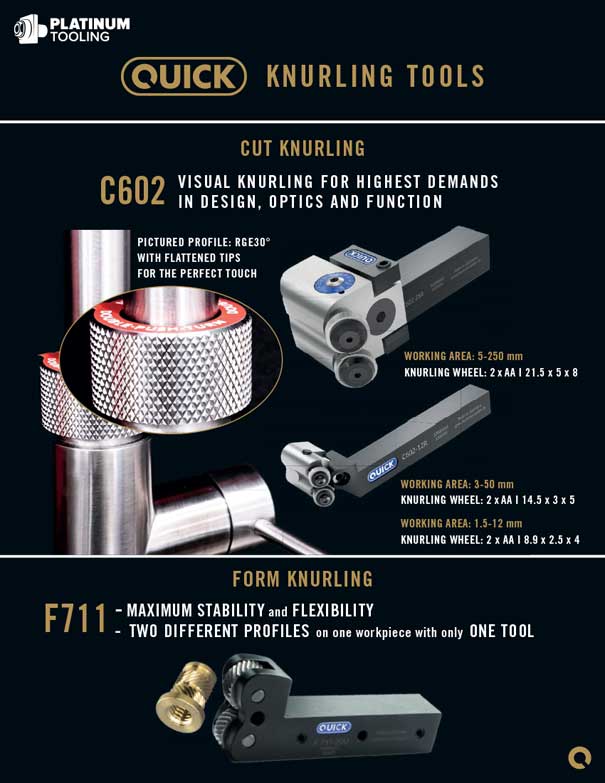 Quick Knurling and Marking