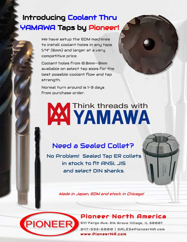 Yamawa Coolant Thru Taps